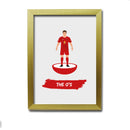Leyton Orient Football Club gift - The O's - Tiny Men Big Balls Poster