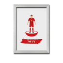 Leyton Orient Football Club gift - The O's - Tiny Men Big Balls Poster