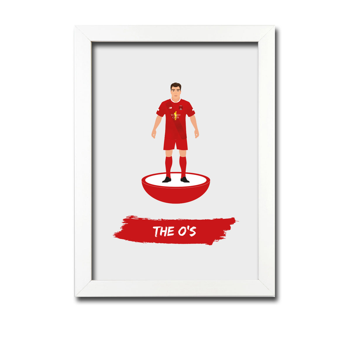 Leyton Orient Football Club gift - The O's - Tiny Men Big Balls Poster