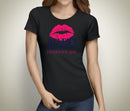 Lips Hen Colour Custom Hen T-Shirt - Any Name - Party Tee