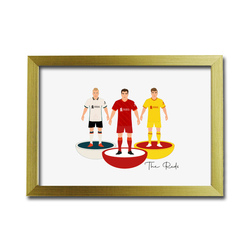 Liverpool Football Club gift - Tiny Men Big Balls Poster