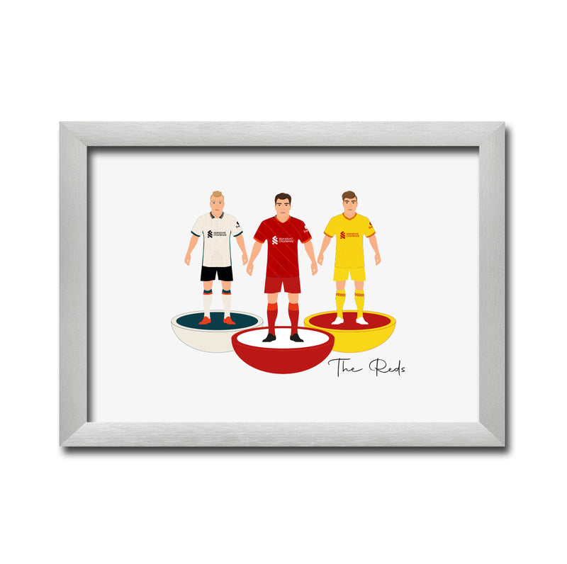 Liverpool Football Club gift - Tiny Men Big Balls Poster