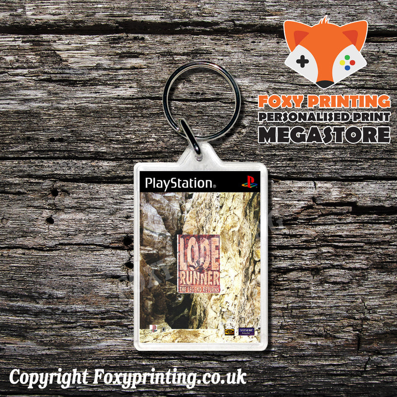 Lode Runner - PS1 Playstation 1 Game Inspired Retro Gaming Magnet