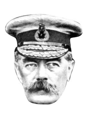Lord Kitchener Celebrity Face Mask Fancy Dress Cardboard Costume Mask