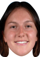 Lotte Wubben-Moy Lionesses Fancy Dress Cardboard Celebrity Face Mask