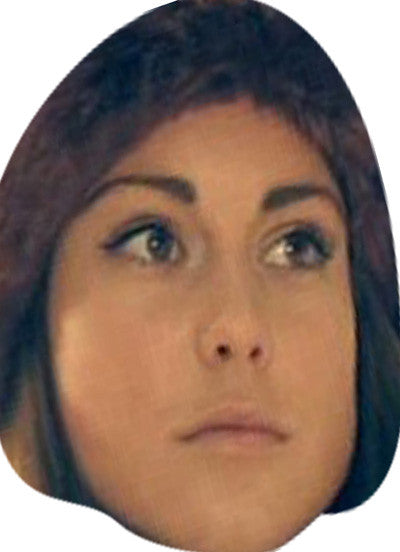 Louise Thompson New Made In Chelsea Celebrity Face Mask Fancy Dress Cardboard Costume Mask