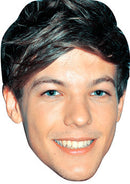 Louis Tomlinson 1 Direction Celebrity Face Mask Fancy Dress Cardboard Costume Mask