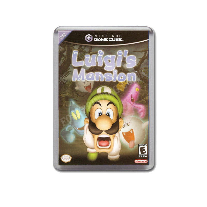 Luigis Mansion Style Inspired Game Gamecube Retro Video Gaming Magnet