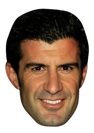 Luis Figo Celebrity Face Mask Fancy Dress Cardboard Costume Mask