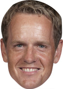 Luke Donald 2 GOLF 2018 Celebrity Face Mask Fancy Dress Cardboard Costume Mask