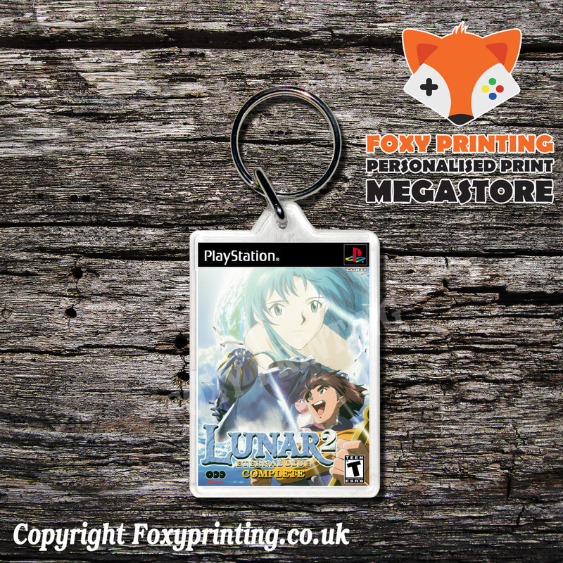 Lunar Eternal Blue 2 - PS1 Playstation 1 Game Inspired Retro Gaming Magnet