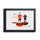 Luton Football Club gift - Tiny Men Big Balls Poster