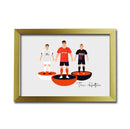 Luton Football Club gift - Tiny Men Big Balls Poster