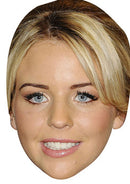 Lydias Wright TOWIE Celebrity Face Mask Fancy Dress Cardboard Costume Mask