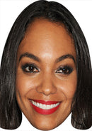 Lyndie Greenwood MH 2017 Celebrity Face Mask Fancy Dress Cardboard Costume Mask