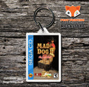 Maddog 2 Game Inspired Retro Gaming Keyring