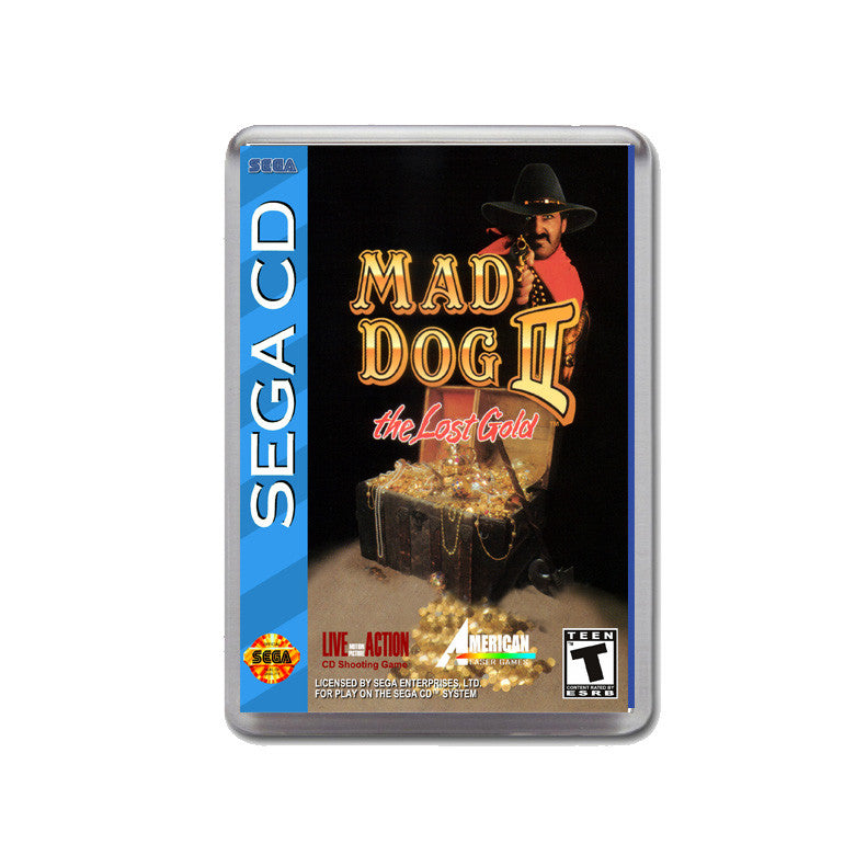 Maddog 2 Sega Mega CD Game Inspired Retro Gaming Magnet