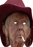 Madge From Benidorm Face Mask Celebrity Face Mask FANCY DRESS BIRTHDAY PARTY FUN STAG DO HEN