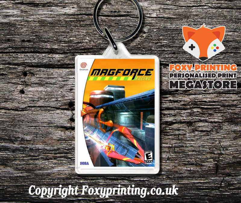 Magforceracing - Sega Dreamcast Game Keyring
