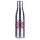King Charles III Coronation Official Logo Print Silver Metal Water Bottle Personalised-insulated bottle-500ml bowling stainless steel bottle