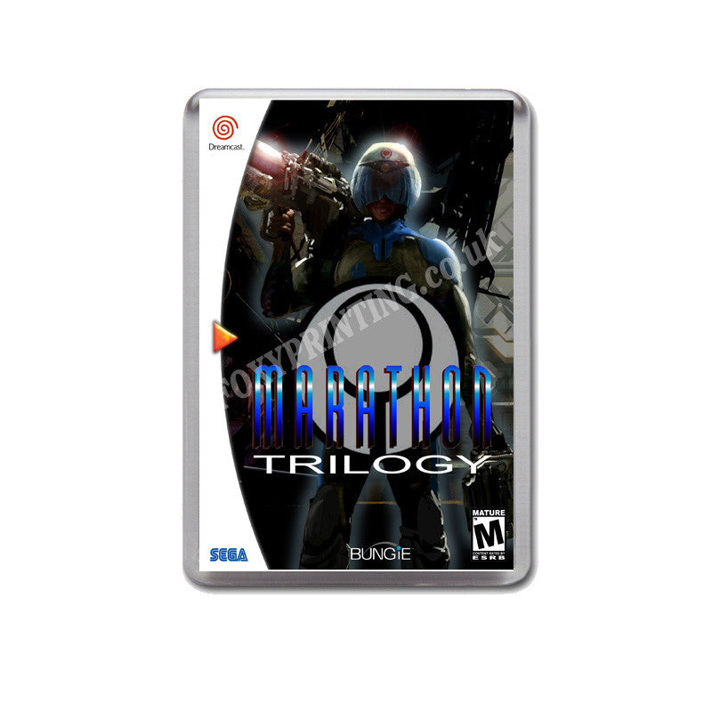 Marathon Trilogy 2 Sega Dreamcast Style Inspired Retro Game Magnet