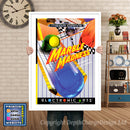 Marble Madness Eu - Sega Megadrive Inspired Retro Gaming Poster A4 A3 A2 Or A1