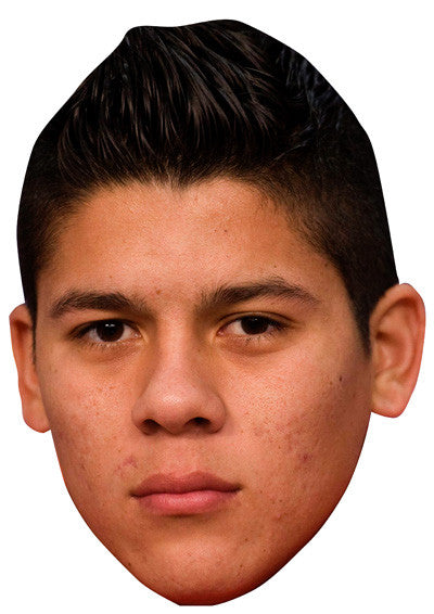 Marcos Rojo Face Mask – Fancy Dress Cardboard Costume Mask