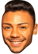 Marcus Collins Celebrity X Factor Face Mask Celebrity Face Mask Fancy Dress Cardboard Costume Mask