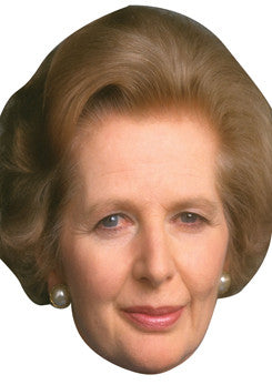 Margaret Thatcher Celebrity Face Mask Fancy Dress Cardboard Costume Mask