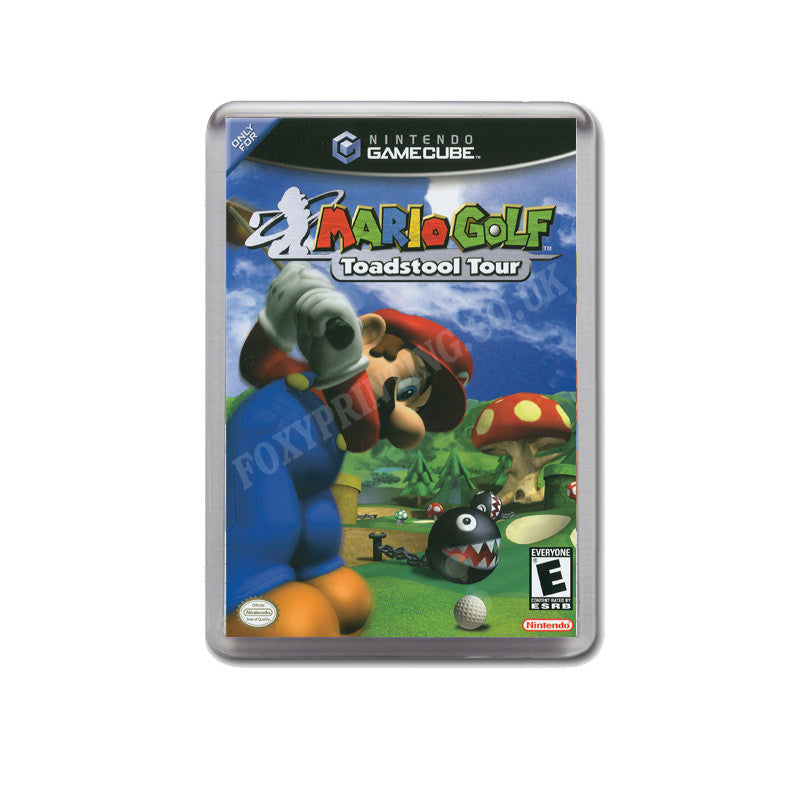 Mario Golf Style Inspired Game Gamecube Retro Video Gaming Magnet