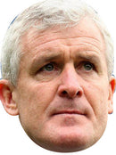 Mark Hughes Celebrity Face Mask Fancy Dress Cardboard Costume Mask