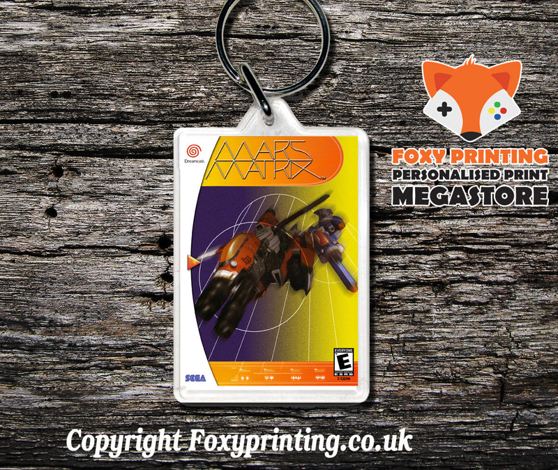 Marsmatrix - Sega Dreamcast Game Keyring