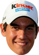 Matteo Manassero 2 GOLF 2018 Celebrity Face Mask Fancy Dress Cardboard Costume Mask
