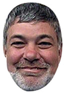 Matthew Kelly Celebrity Face Mask Fancy Dress Cardboard Costume Mask