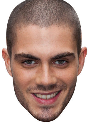 Max George The Wanted Celebrity Face Mask Fancy Dress Cardboard Costume Mask