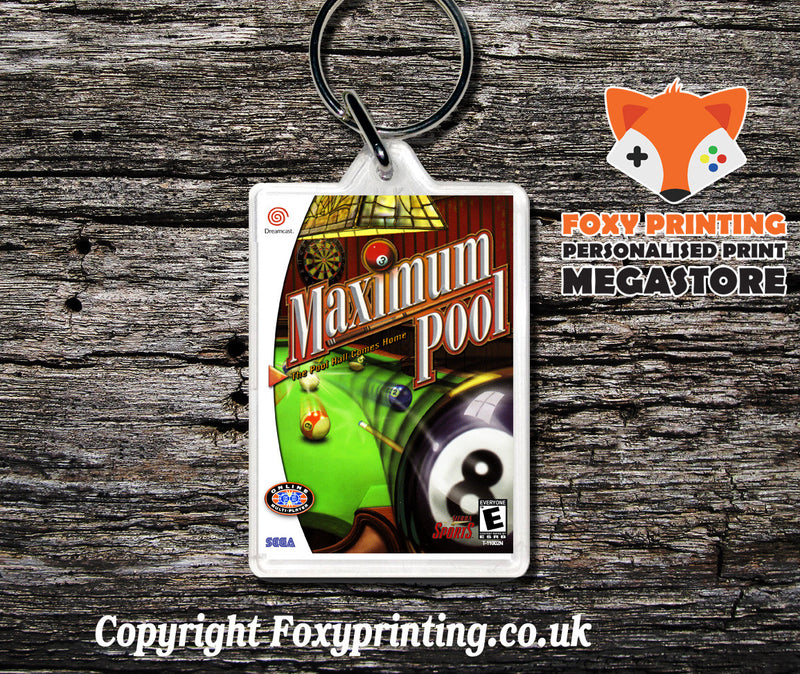 Maximumpool - Sega Dreamcast Game Keyring