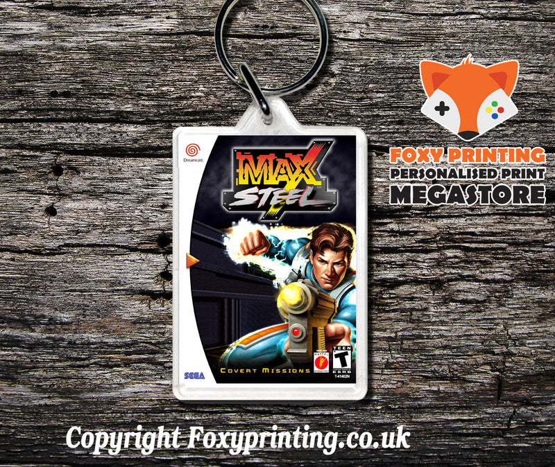 Maxsteel - Sega Dreamcast Game Keyring