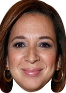 Maya Rudolph Movie 2016 Celebrity Face Mask Fancy Dress Cardboard Costume Mask