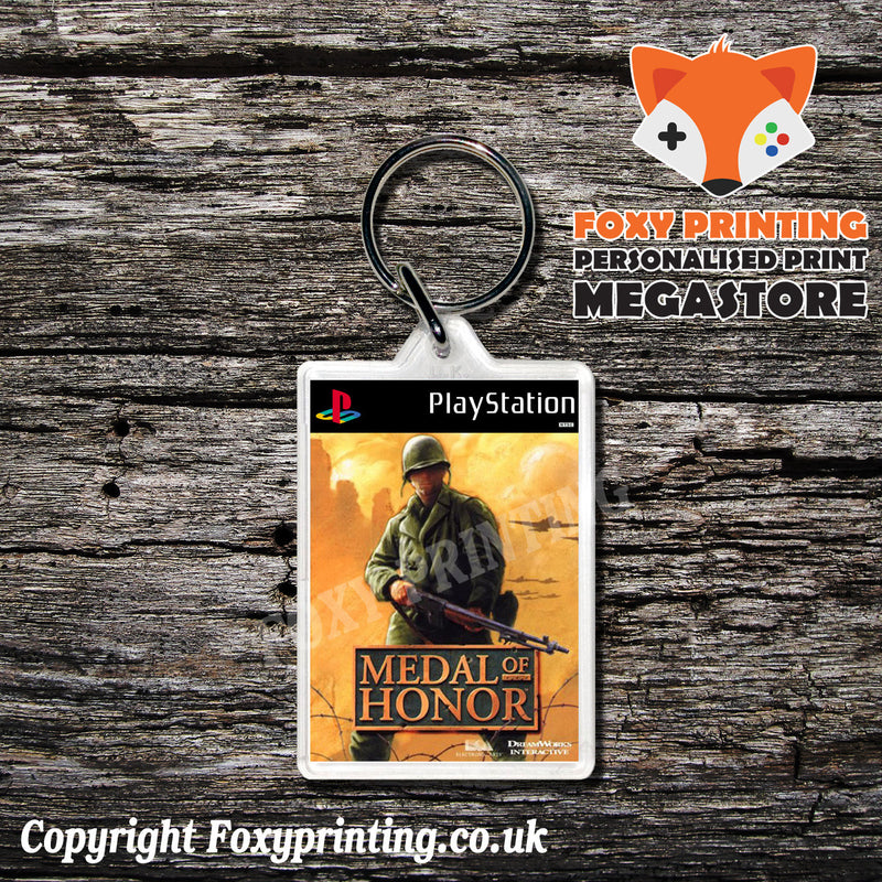 Medal Of Honor - PS1 Playstation 1 Game Inspired Retro Gaming Magnet