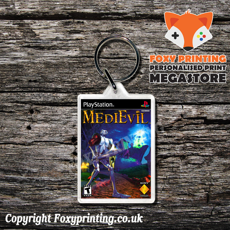 Medievil - PS1 Playstation 1 Game Inspired Retro Gaming Magnet