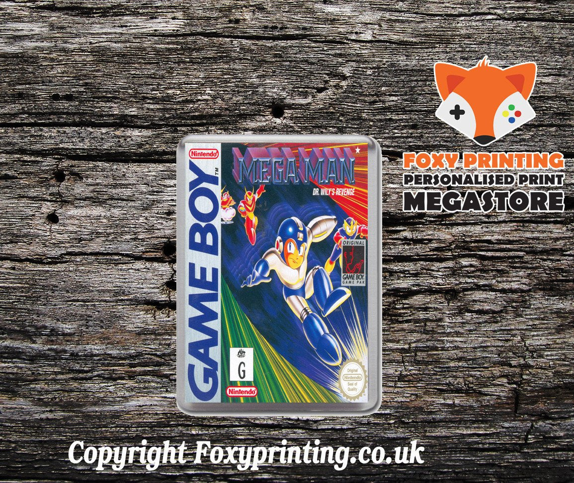Megaman 2 Retro Gaming Magnet