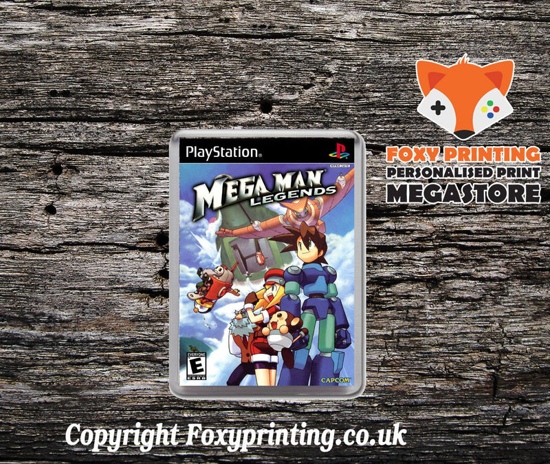 Megaman Legends 2 - PS1 Playstation 1 Game Inspired Retro Gaming Magnet