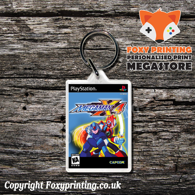 Megaman X 4 2 - PS1 Playstation 1 Game Inspired Retro Gaming Magnet