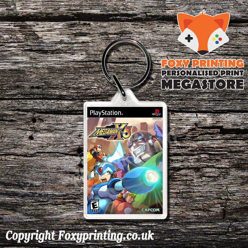 Megaman X 5 - PS1 Playstation 1 Game Inspired Retro Gaming Magnet