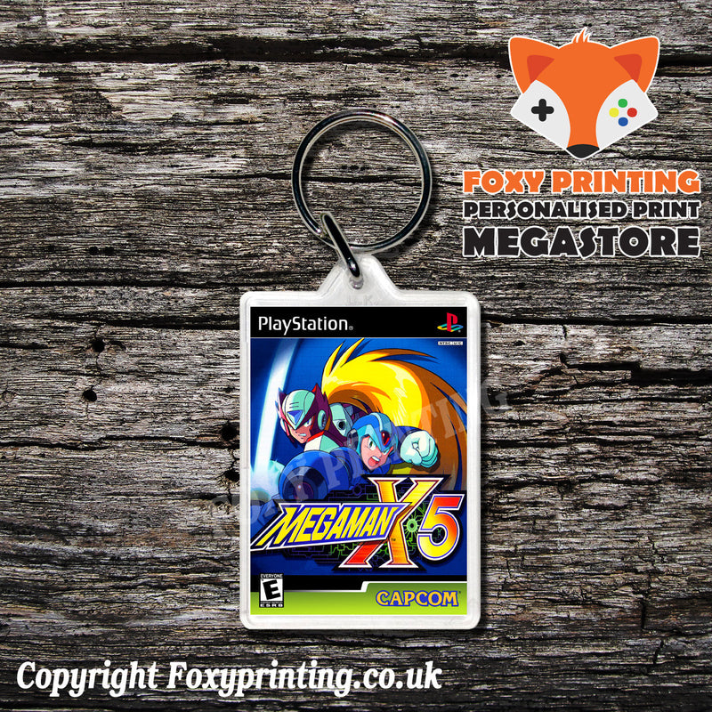 Megaman X 5 4 - PS1 Playstation 1 Game Inspired Retro Gaming Magnet