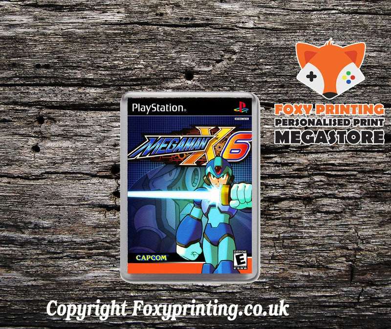 Megaman X6 - PS1 Playstation 1 Game Inspired Retro Gaming Magnet
