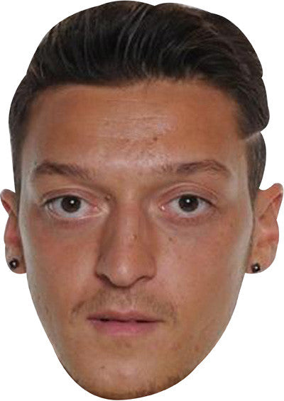 Mesut Ozil Footballer Celebrity Face Mask Fancy Dress Cardboard Costume Mask