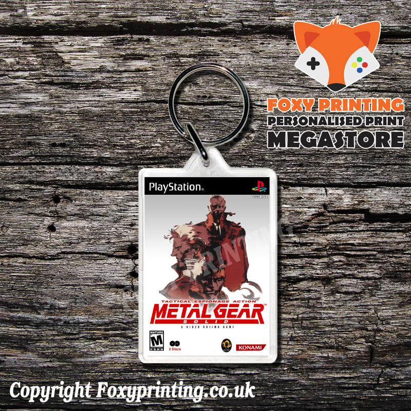 Metal Gear Solid 3 - PS1 Playstation 1 Game Inspired Retro Gaming Magnet