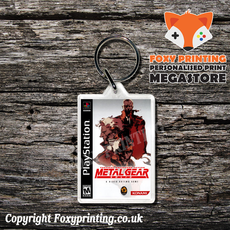 Metal Gear Solid 5 - PS1 Playstation 1 Game Inspired Retro Gaming Magnet