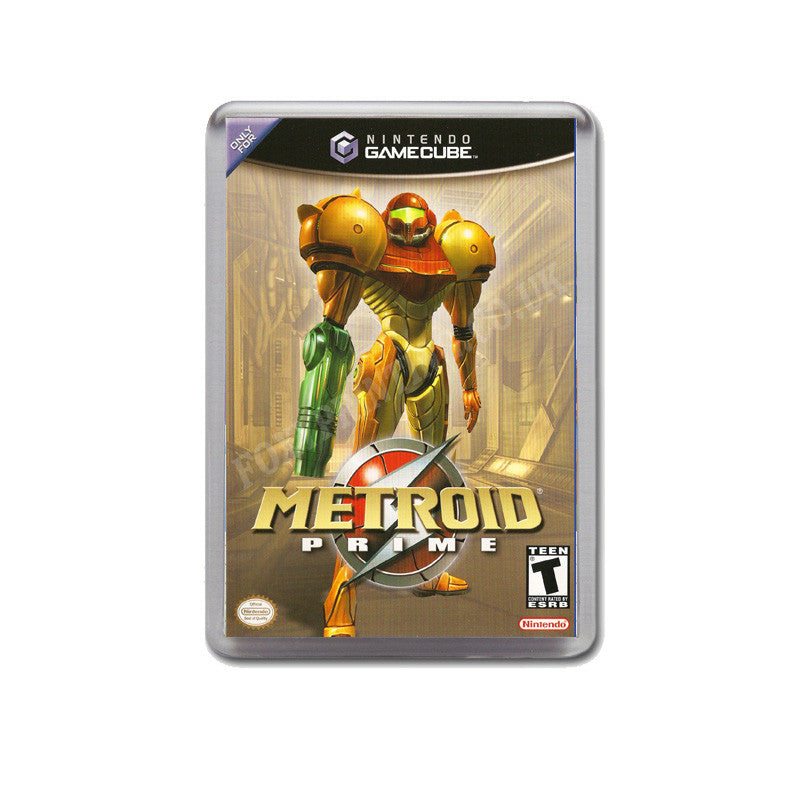 Metroid Prime Style Inspired Game Gamecube Retro Video Gaming Magnet